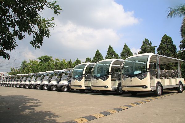 Tùng Lâm bàn giao 22 xe điện cho Công ty TNHH KN Cam Ranh - Khánh Hòa