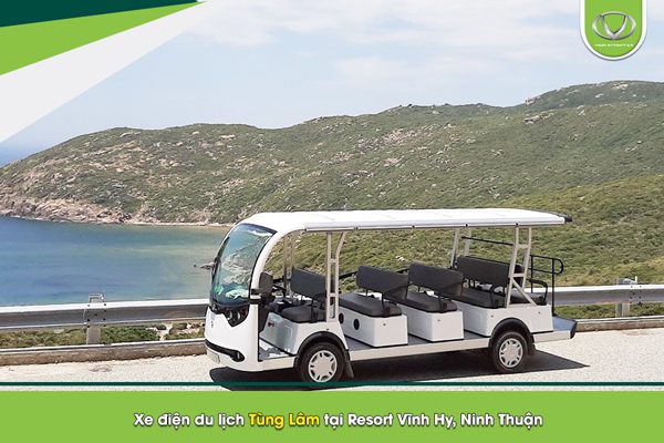 Xe điện Tùng Lâm - mang sự hiện đại cho các khu du lịch