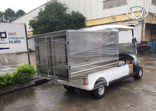 Tùng Lâm bàn giao xe điện chở hàng VNE CRB cho Bệnh viện Đa khoa Thống Nhất - Đồng Nai