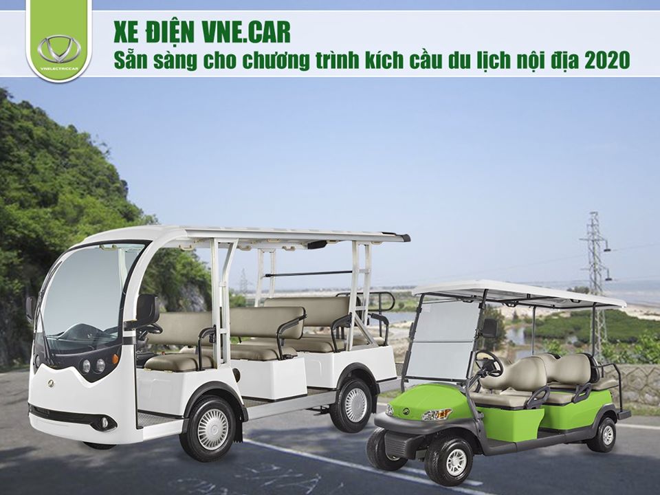 Xe ô tô điện du lịch VNE. CAR sẵn sàng cho chương trình kích cầu du lịch nội địa 2020