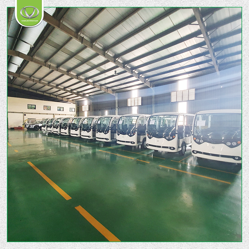 Tùng Lâm bàn giao thêm 10 xe điện VNE.CAR 08AC i10 cho Công ty CP Đầu tư Công Thành - Quảng Ninh