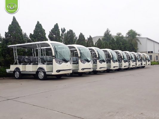 Xe điện Tùng Lâm - Lựa chọn hoàn hảo cho du lịch xanh Thủ Đô