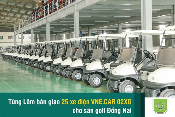 Mua xe điện sân golf Tùng Lâm 2021, nhận ngay mức giá ưu đãi