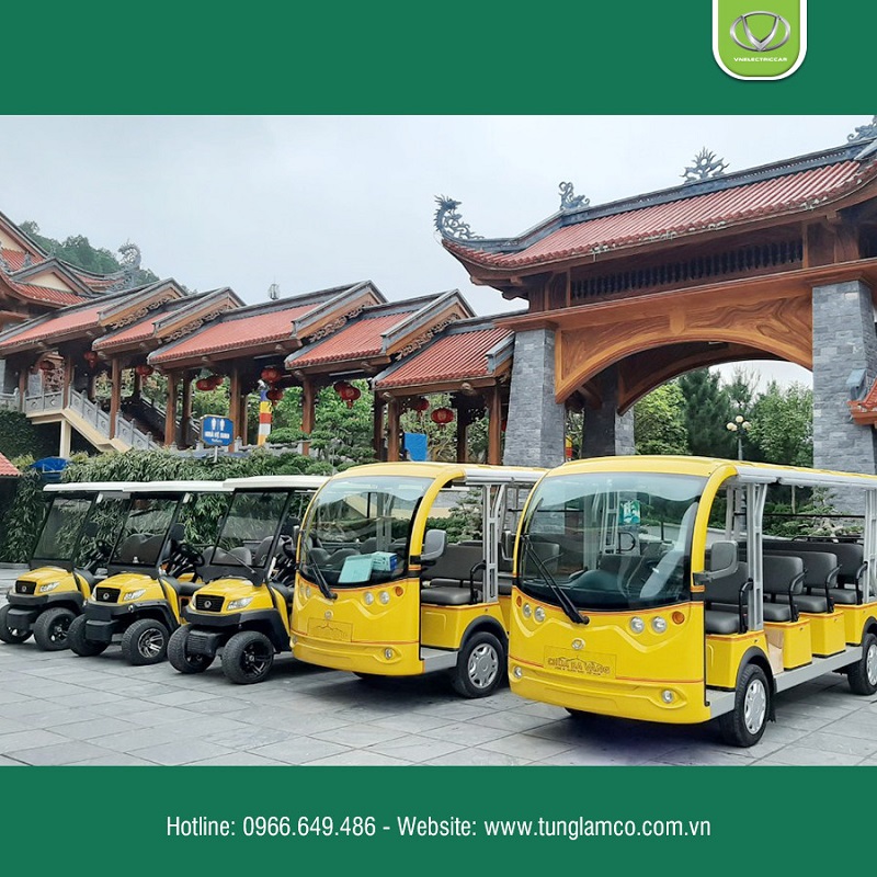 Chùa Ba Vàng tiếp tục tin tưởng và lựa chọn xe điện Tùng Lâm