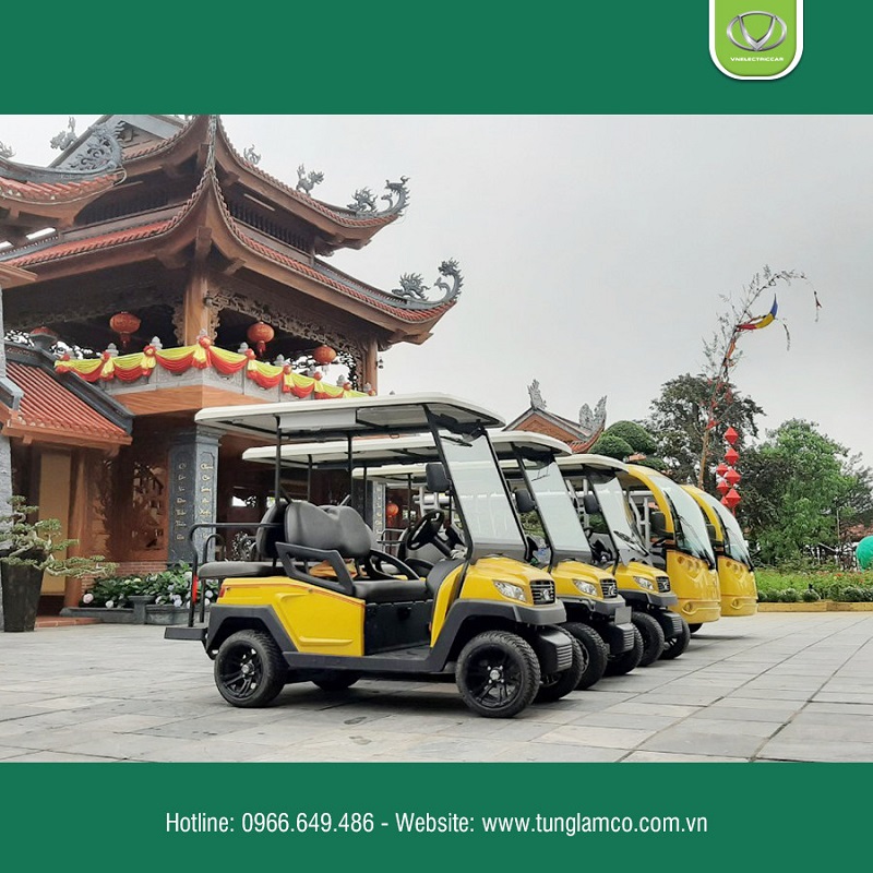 Chùa Ba Vàng tiếp tục tin tưởng và lựa chọn xe điện Tùng Lâm