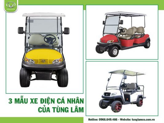 Những mẫu xe điện 4 bánh của Tùng Lâm phù hợp cho cá nhân