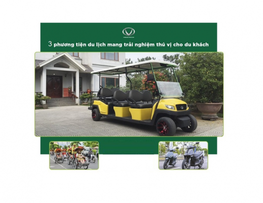 3 phương tiện du lịch mang trải nghiệm thú vị cho du khách