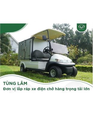 Tùng Lâm - Đơn vị lắp ráp xe điện chở hàng trọng tải lớn