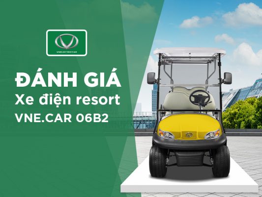 Đánh giá xe điện resort VNE.CAR 06B2