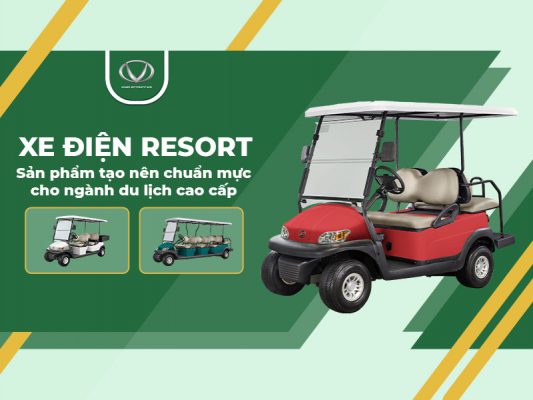 xe điện resort