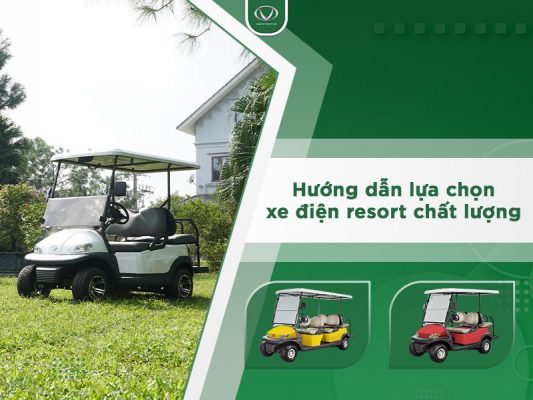 xe điện resort