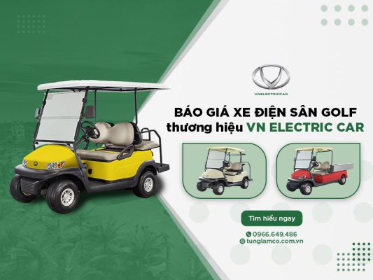 Báo giá xe điện sân golf