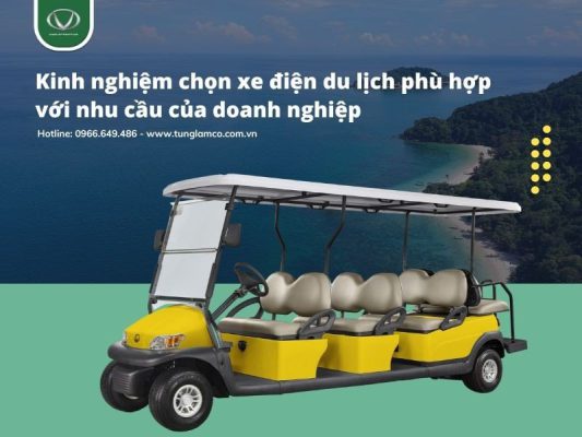 5 tips chọn xe điện du lịch phù hợp cho doanh nghiệp
