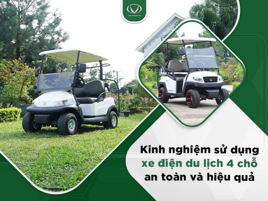 Xe điện du lịch 4 chỗ
