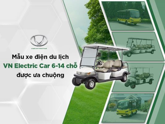 Điểm danh các mẫu xe điện du lịch VN Electric Car 6-14 chỗ được ưa chuộng