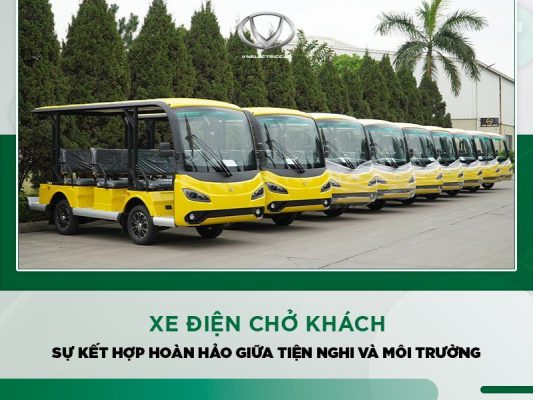 Xe điện chở khách - Sự kết hợp hoàn hảo giữa tiện nghi và môi trường