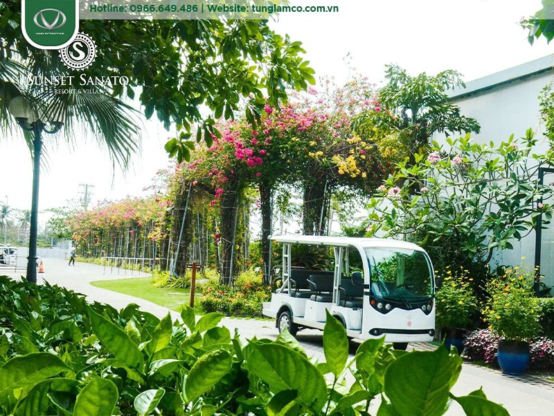 Xe điện resort và xu hướng đầu tư xanh trong ngành du lịch