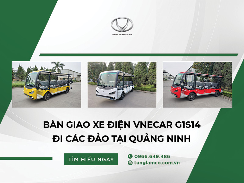 Xe Điện Tùng Lâm có mặt tại đảo Cô Tô, Quan Lạn, Cái Chiên, Minh Châu