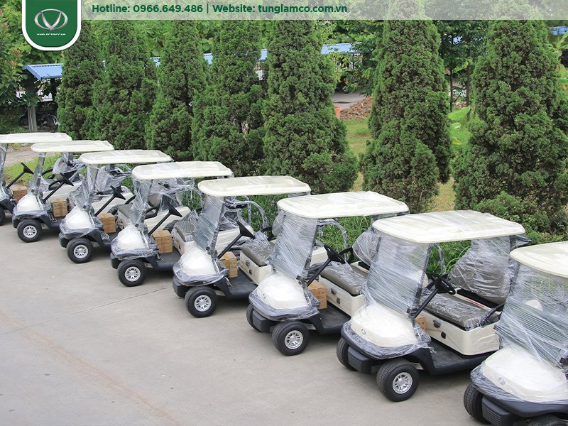 Xe điện 4 bánh - Yếu tố không thể thiếu ở các sân golf