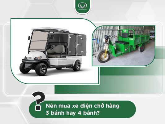 Xe điện chở hàng 3 bánh
