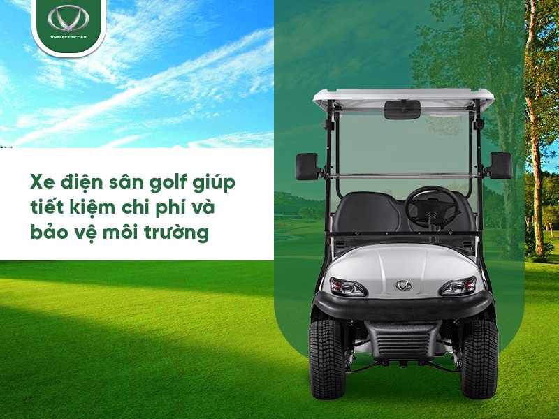 Xe điện sân golf Tùng Lâm hút khách