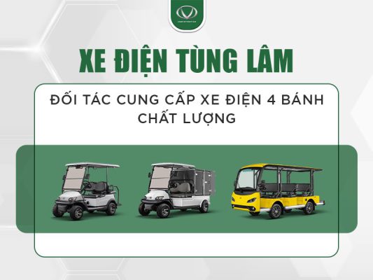 Xe Điện Tùng Lâm: Đối tác cung cấp xe điện 4 bánh chất lượng của mọi doanh nghiệp