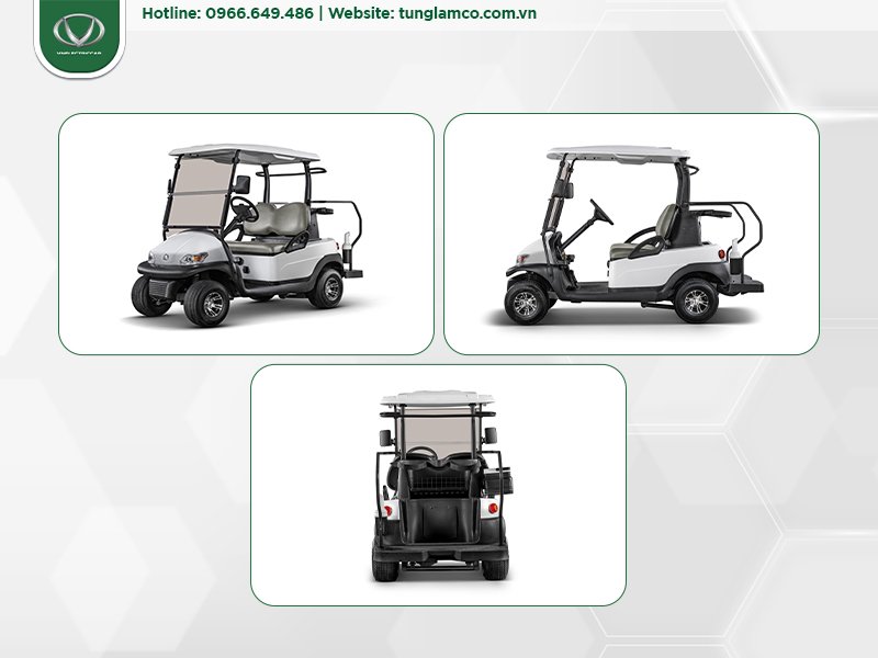 Ưu điểm vượt trội của xe điện sân golf VNECAR A1S2