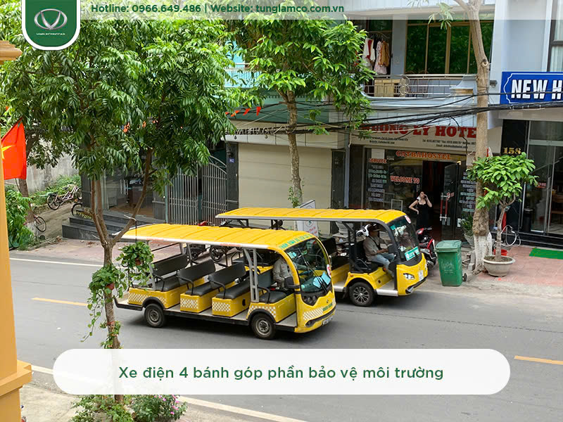 Tại sao xe điện 4 bánh đang trở thành xu hướng trong du lịch thành phố?