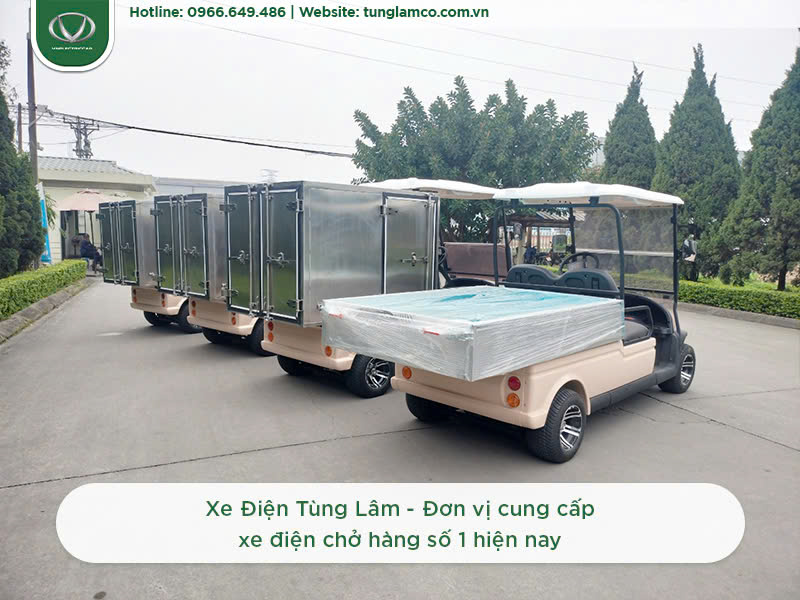 Tại sao xe điện chở hàng đang trở thành xu hướng trong vận chuyển nội bộ doanh nghiệp?