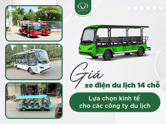 Xe Điện Tùng Lâm cung cấp xe điện 14 chỗ chất lượng