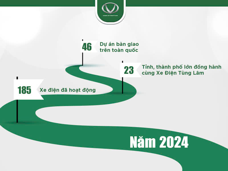 Nhìn lại hành trình năm 2024 của Xe Điện Tùng Lâm