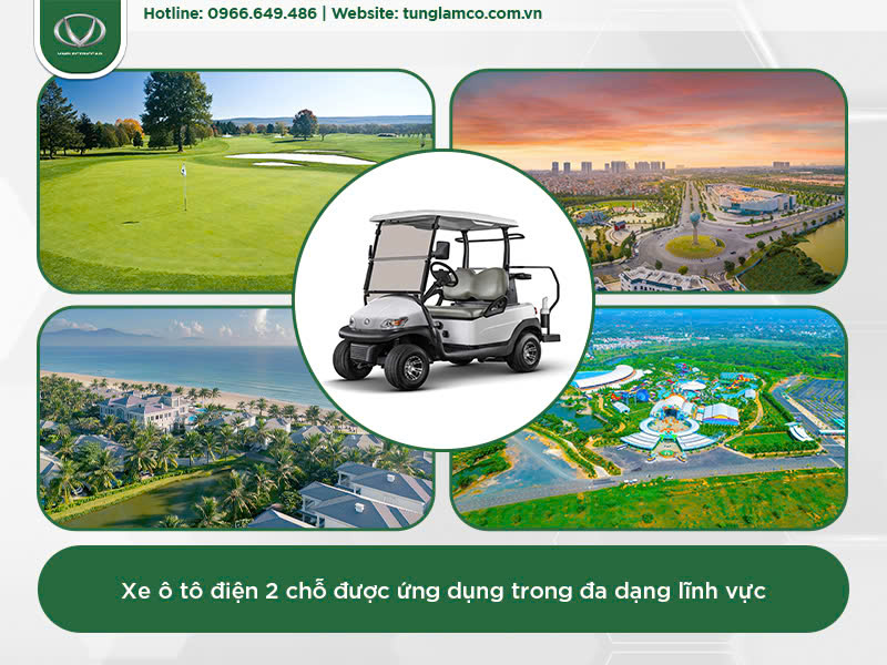 Xe ô tô điện 2 chỗ: Xu hướng hiện đại, tiết kiệm và bảo vệ môi trường