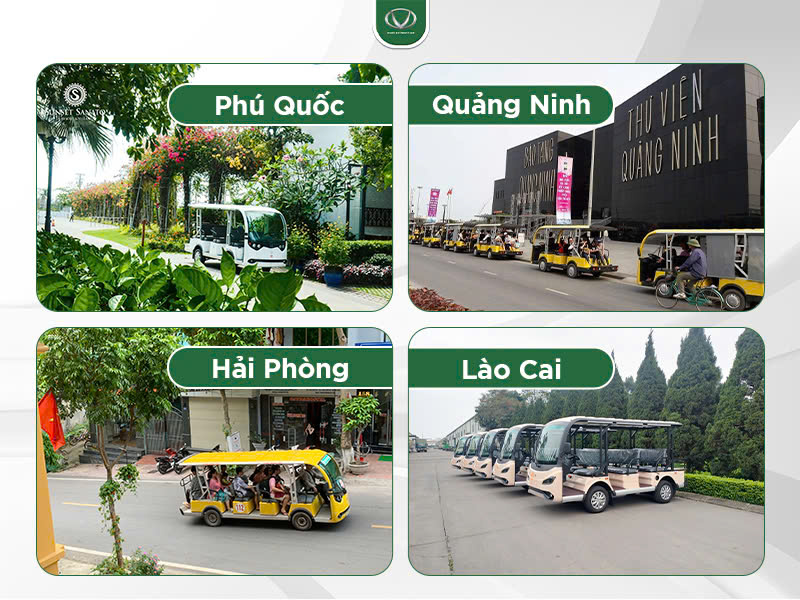 Từ Bắc vô Nam: Dấu ấn Xe Điện Tùng Lâm tại các resort hàng đầu