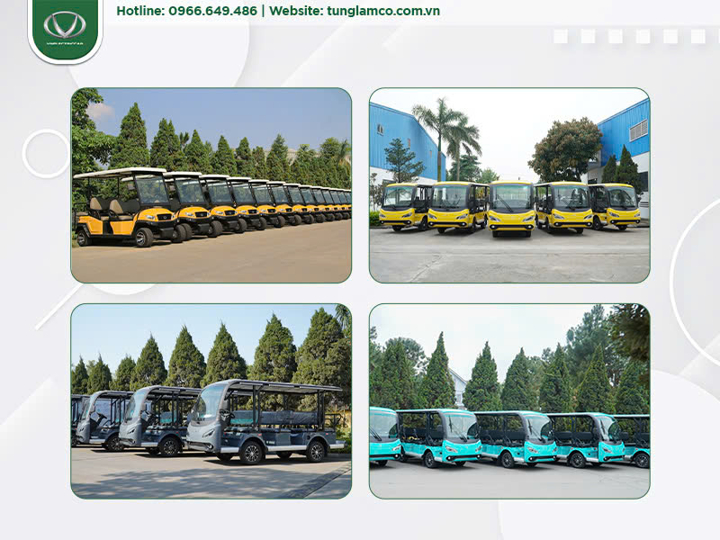 Xe điện chạy trong resort - Giải pháp di chuyển hoàn hảo từ Xe Điện Tùng Lâm