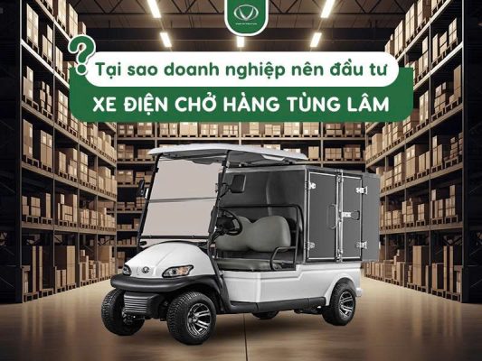 Tại sao doanh nghiệp của bạn nên đầu tư xe điện chở hàng Tùng Lâm?