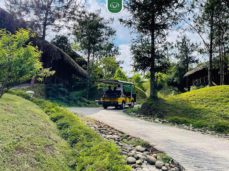 Xe điện resort nâng cao trải nghiệm khách hàng