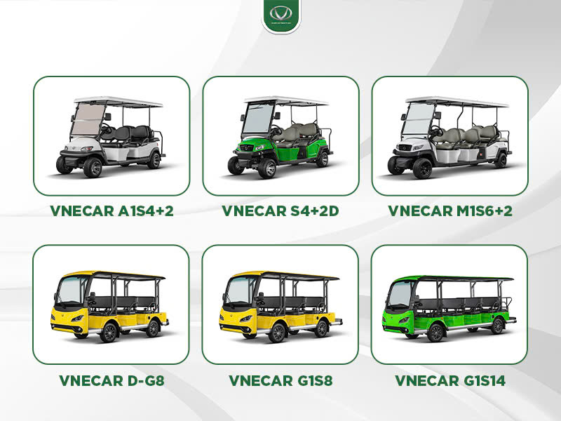 Đa dạng xe điện chở khách VN Electric Car Tùng Lâm