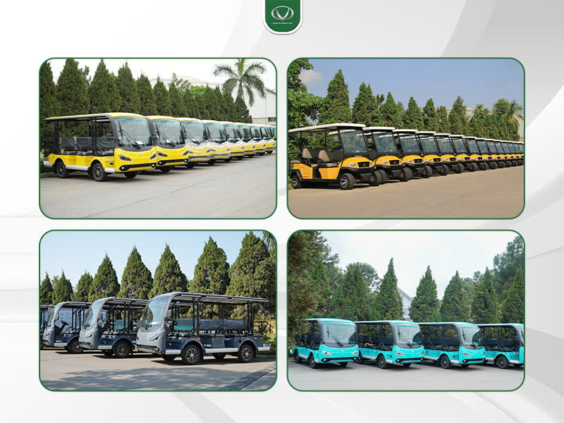 xe điện resort Tùng Lâm được nhiều doanh nghiệp lựa chọn