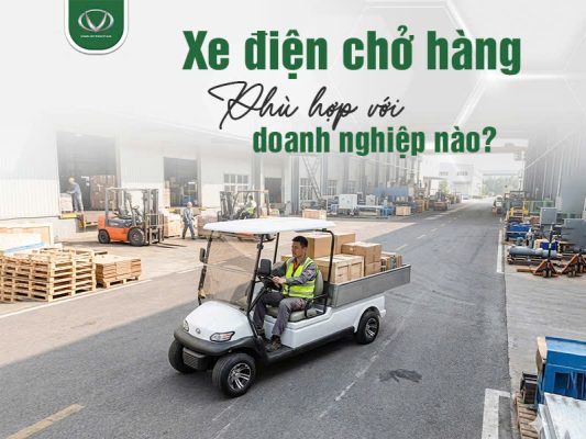 Xe điện chở hàng phù hợp với doanh nghiệp nào?