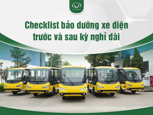 Checklist bảo dưỡng xe điện trước và sau kỳ nghỉ dài