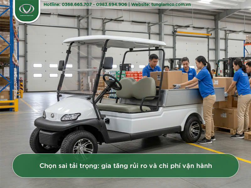 Chọn sai tải trọng: gia tăng rủi ro và chi phí vận hành