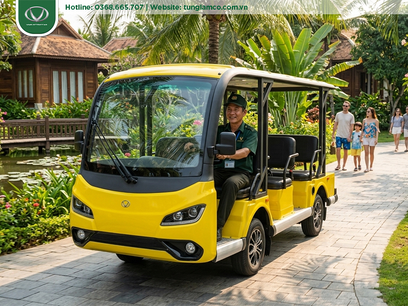 Xe điện phục vụ vận hành và quản lý