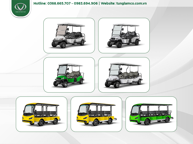 Xe thường có nhiều cấu hình chỗ ngồi