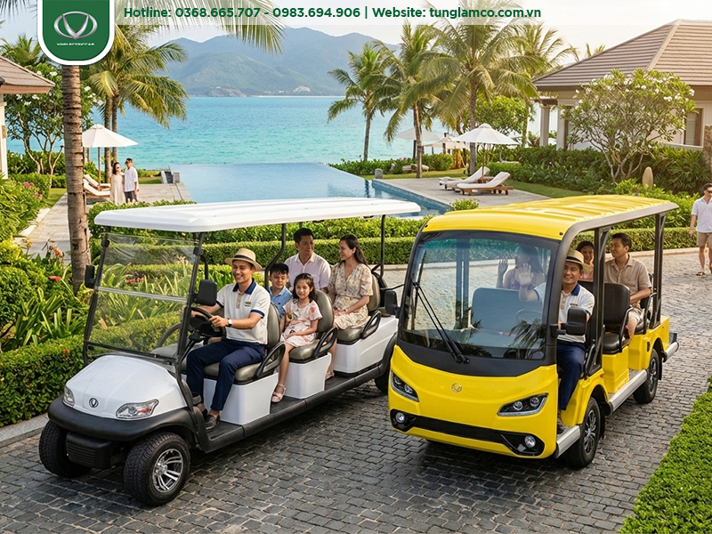 Xe điện du lịch 8 chỗ
