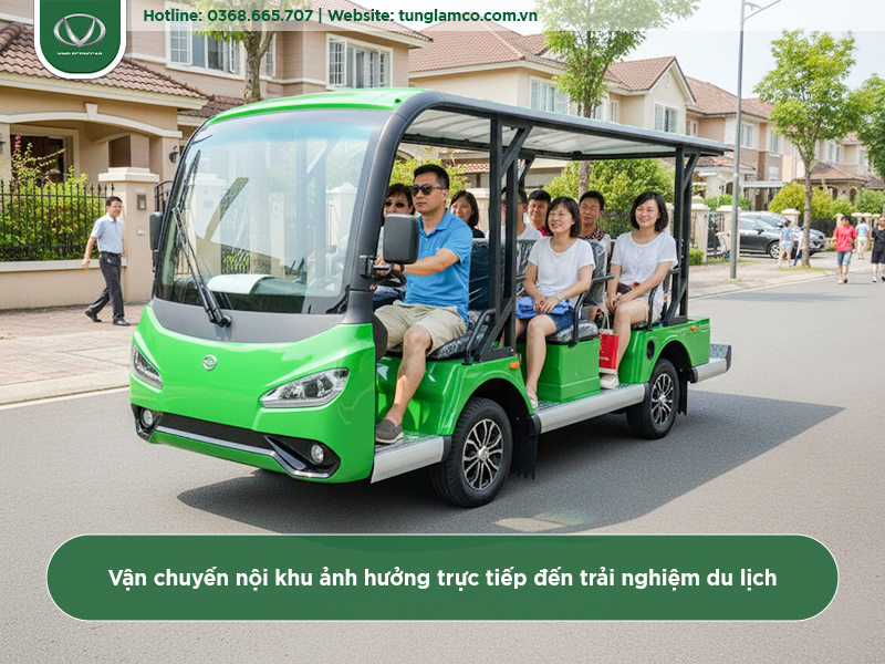 Bí quyết tối ưu vận chuyển nội khu mùa du lịch