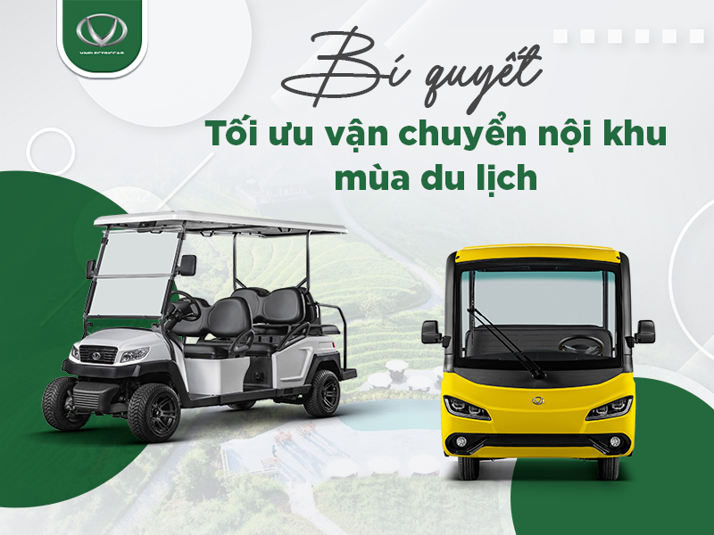Bí quyết tối ưu vận chuyển nội khu mùa du lịch