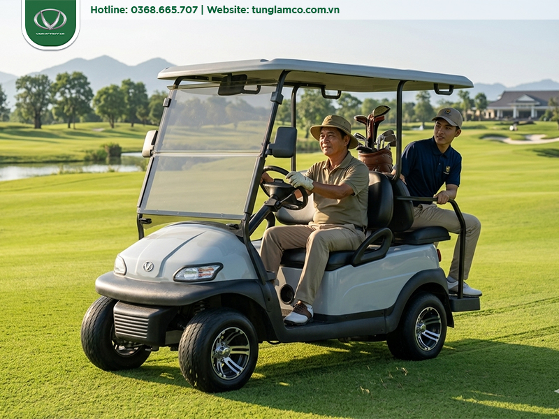 2. VNECAR A1S2+2 - Giải pháp linh hoạt cho golfer và caddy