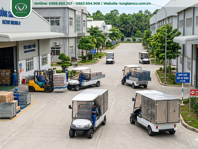 Xe điện chở hàng 4 bánh là gì?