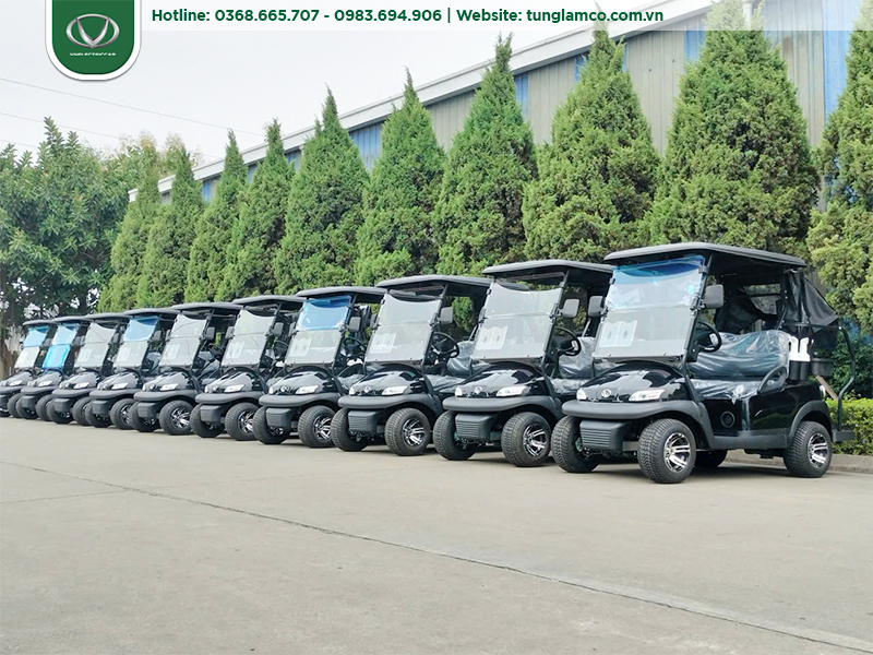Xe Điện Tùng Lâm bàn giao 30 xe điện VNECAR A1S2 cho Glory Golf Club