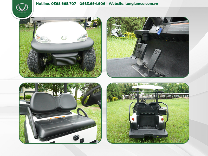 2. Chọn sai cấu hình xe điện sân golf so với nhu cầu thực tế